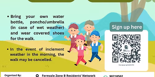 Fernvale Zone B Sunday Fun Walk 