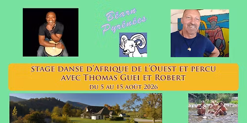 Stage r\u00e9sidentiel avec Thomas et Robert