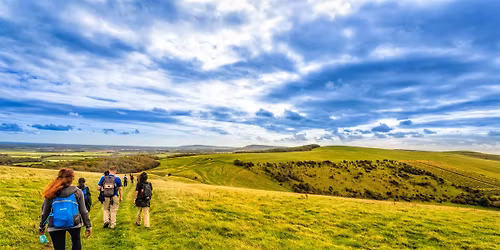 TOUGH HIKE 24km Lewes Circular - The Sea views & Hills of the South Downs