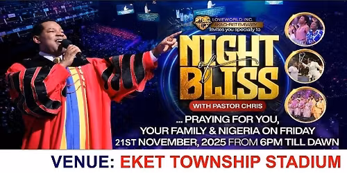 NIGHT OF BLISS WITH PASTOR CHRIS EKET