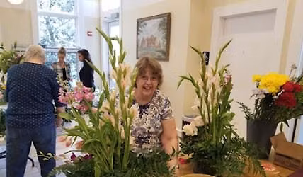 Easter Flower Work Day