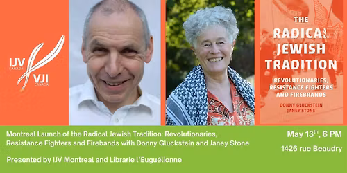 IJV Montreal Presents The Radical Jewish Tradition: Book Launch