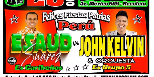 ESAUD SUAREZ Y JHON KELVIN EN SANTIAGO DE CHILE
