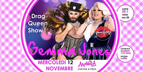 Cena + Drag Queen Show