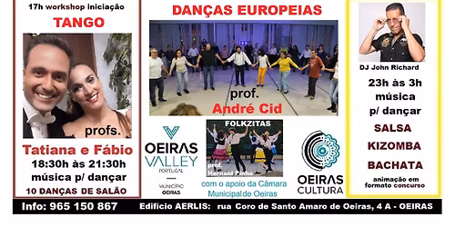 Festa maio: Bachata\/Salsa\/Kizomba e 10 Dan\u00e7as de Sal\u00e3o