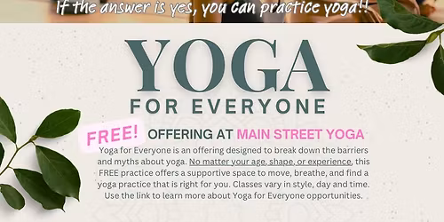 Yoga for Everyone: Slow Flow