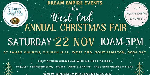 West End Christmas Fair at St James Church