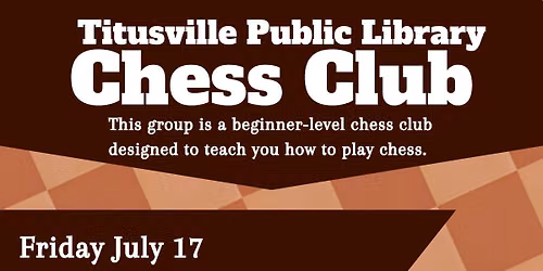 Youth Chess Club at Titusville Public Library