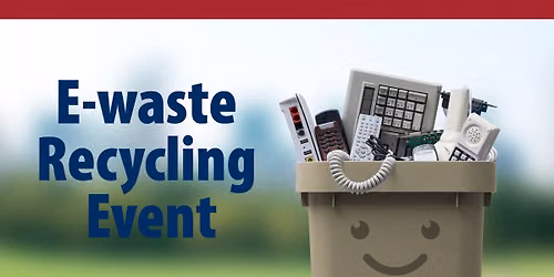 E-waste Recycling at Tingley Beach