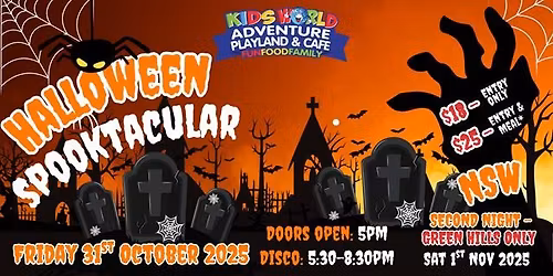 Kids World Halloween Spooktacular Disco