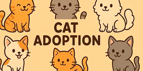 Cat Adoption Event on Nov 16