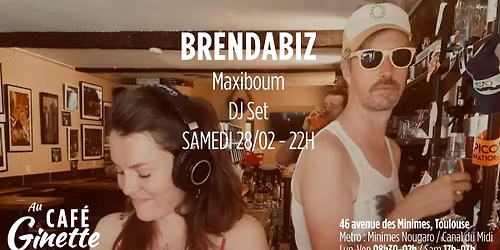 Brendabiz X CAF\u00c9 Ginette \/\/ Maxiboum