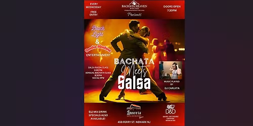 Bachata Meets Salsa (FREE ENTRANCE AND CLASS)