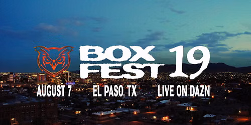 Boxfest XIX at El Paso County Coliseum