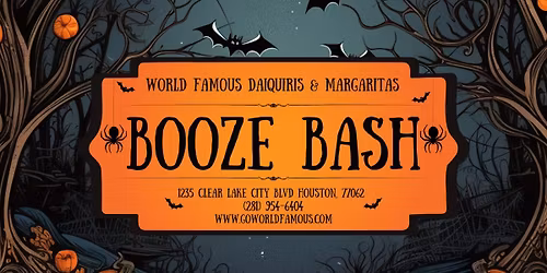 World Famous Halloween BOOze Bash