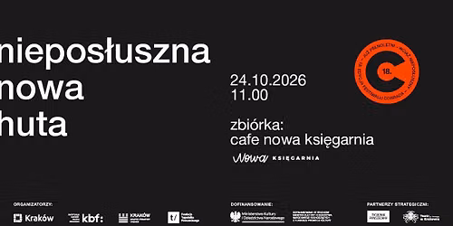 Niepos\u0142uszna Nowa Huta - literacki spacer 