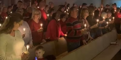 Christmas Eve Candlelight Service at Peace Lutheran Church