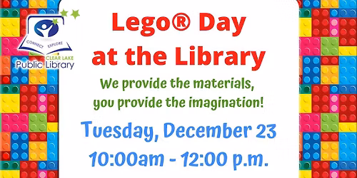 Lego\u00ae Day at the Library