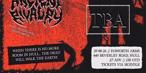 DOG TIRED \/ OVERTHROW \/ ANCIENT RIVALRY + MORE - HAWORTH ARMS, HULL