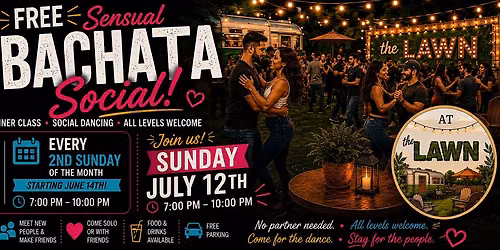 Bachata Social (Free Event) All Levels