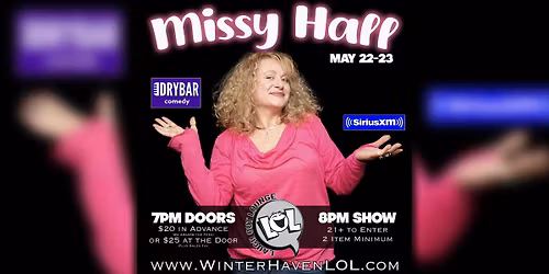 Missy Hall from Dry Bar Comedy!