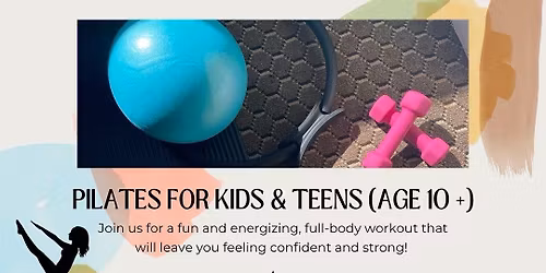 Pilates for Kids & Teens - Nov Series Starts!