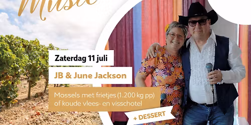 Zomeravond bij Ravenstein: Wine Dine & Music met JB & June Jackson