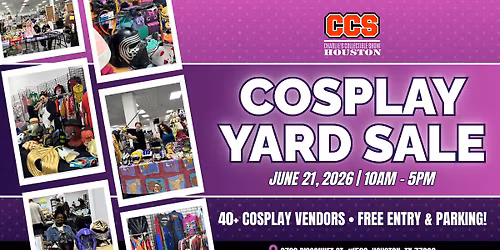 Houston Cosplay Yard Sale