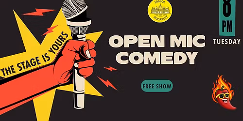 English Stand-Up Comedy Open Mic #112