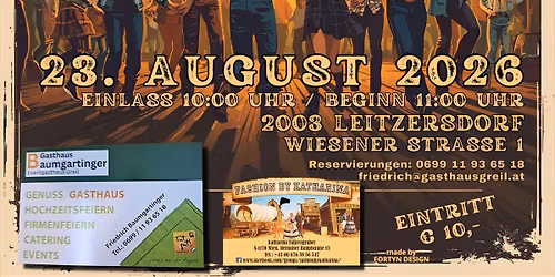 "STADL-PARTY" - Linedance-Country Fr\u00fchschoppen mit FRANKIE FORTYN