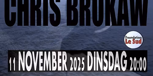 CHRIS BROKAW LIFE @ KOFFIE & AMBACHT