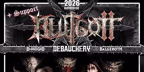 Blutfest 2026 - Blutgott + Abrogation + Wasteland Clan