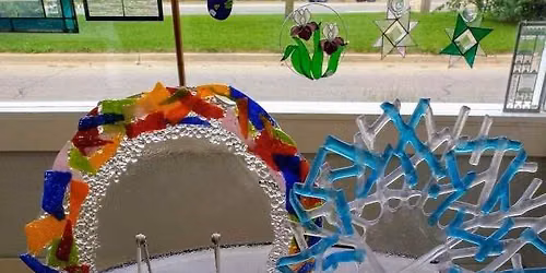 Fused Glass Coral Bowl Workshop. September 12