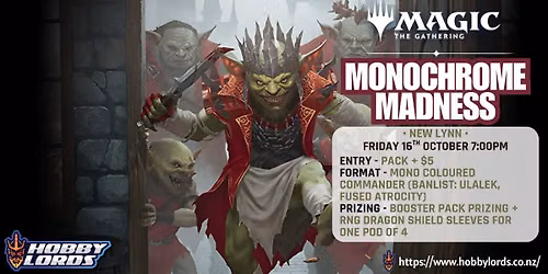 Magic: the Gathering - Monochrome Madness Commander!