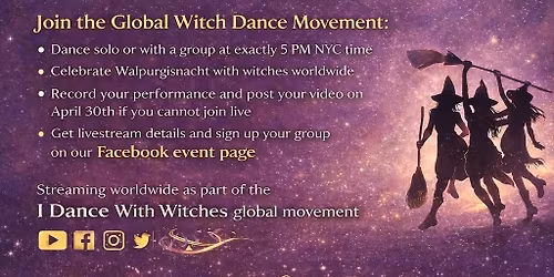 Witch Dance United for Peace \u262e\ufe0f , love \ud83d\udc95 , and Unity