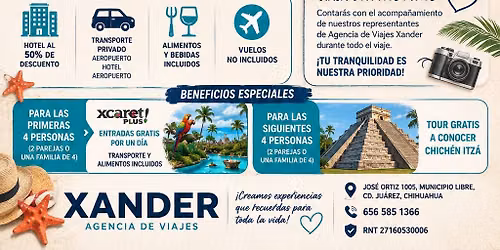 viaja a Canc\u00fan con nosotros