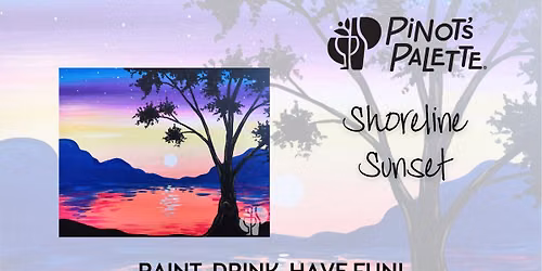 Shoreline Sunset Paint and Sip Night Out