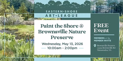 ESAL 'Paint the Shore' at Brownsville Preserve