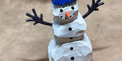 Wood Carving Workshop: Frosty the Snowman with Greg Young