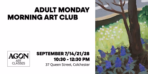 Adults Monday Morning Art Club