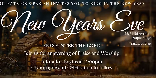 New Years Eve - Adoration and Celebration