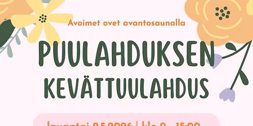 Avoimet ovet avantosaunalla - Puulahduksen kev\u00e4ttuulahdus