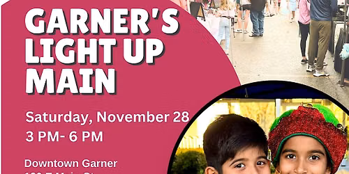 Kids Markets at Garner's Light Up Main