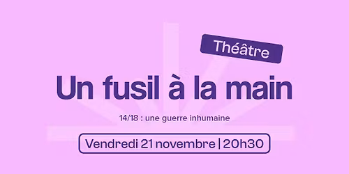 Un fusil \u00e0 la main