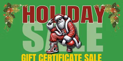 HOLIDAY GIFT CARD SALE