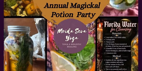 Create Your Own Cleansing Florida Water, Part 2 of Our Annual Magickal Potion Party
