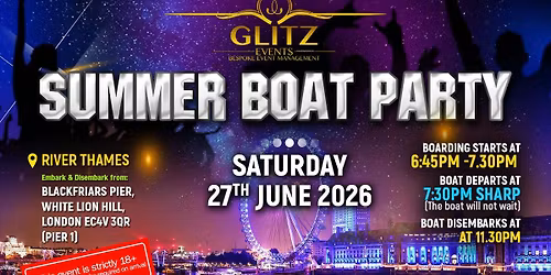 Summer Boat Party 2026