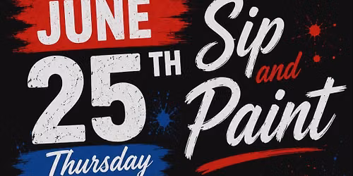 Eagles Paint and Sip Night