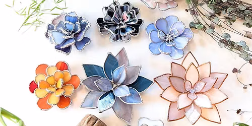 3D Stained Glass: Florals & Foliage (2-Part Series)