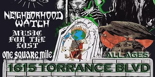 Radolescents, The Grim ,Sudden Strength, El Centro, Neighborhood Watch, Music For The Lost 1SM
